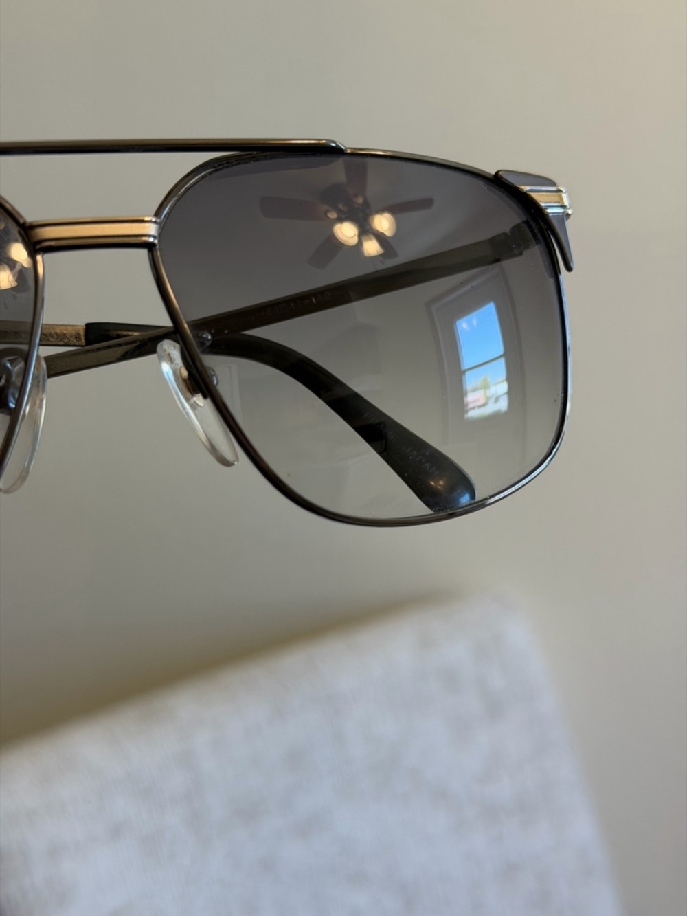 Authentic GUCCI Black/ silver Aviators - Picture 14 of 16